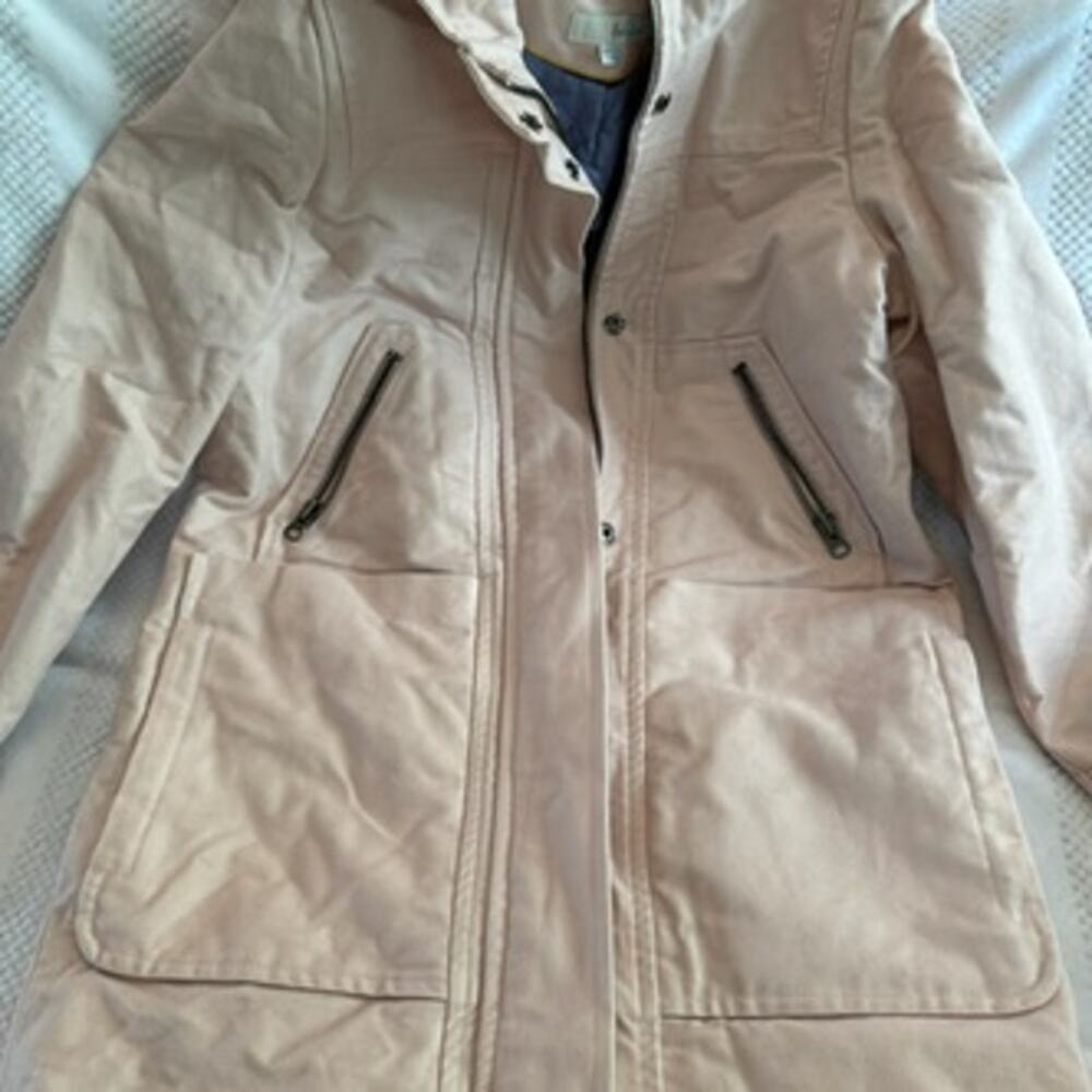 boden hooded full zip moleksin jacket size 8 - Picture 7 of 8
